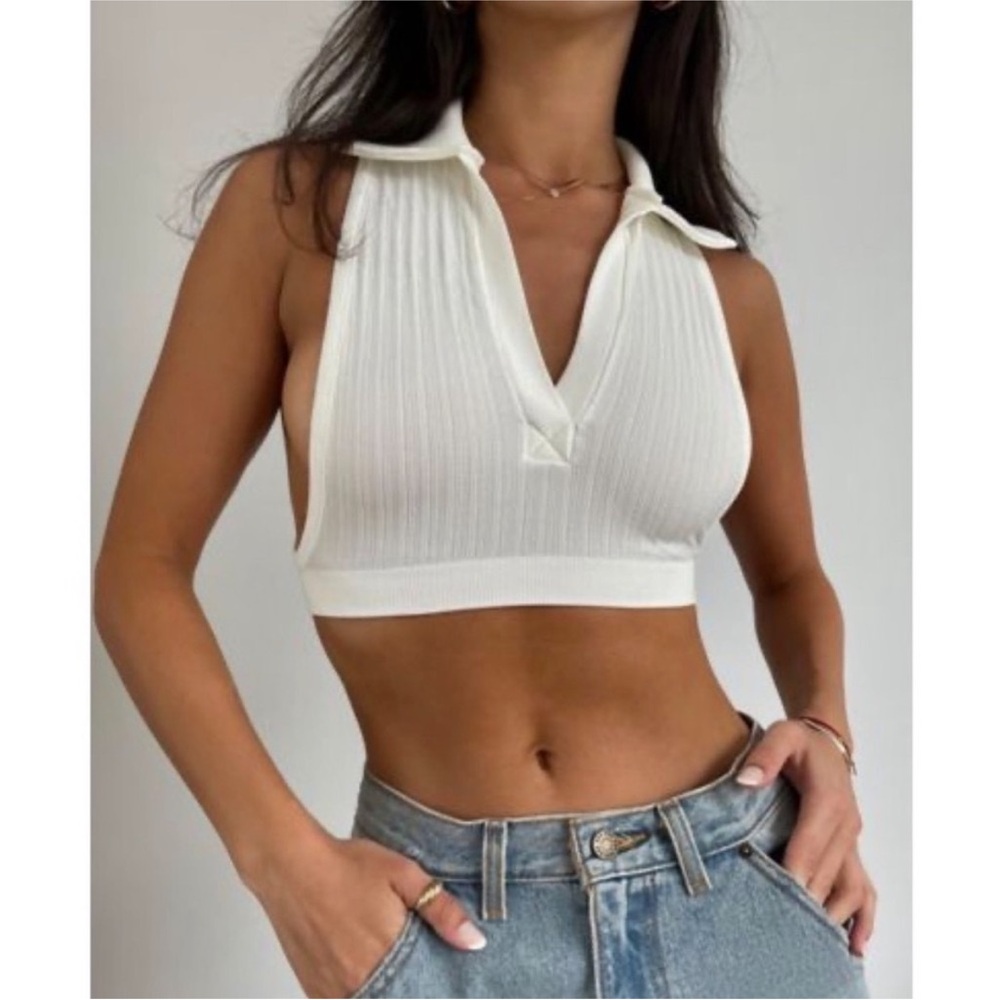 Urban Outfitters Out from Under Break Point Collared Bra Top